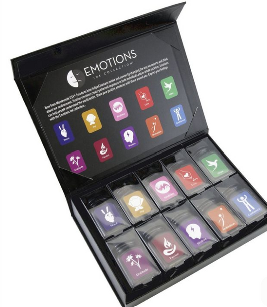 Monteverde Emotion Collection Ink (30ml) - Box of 10 Assorted Colours