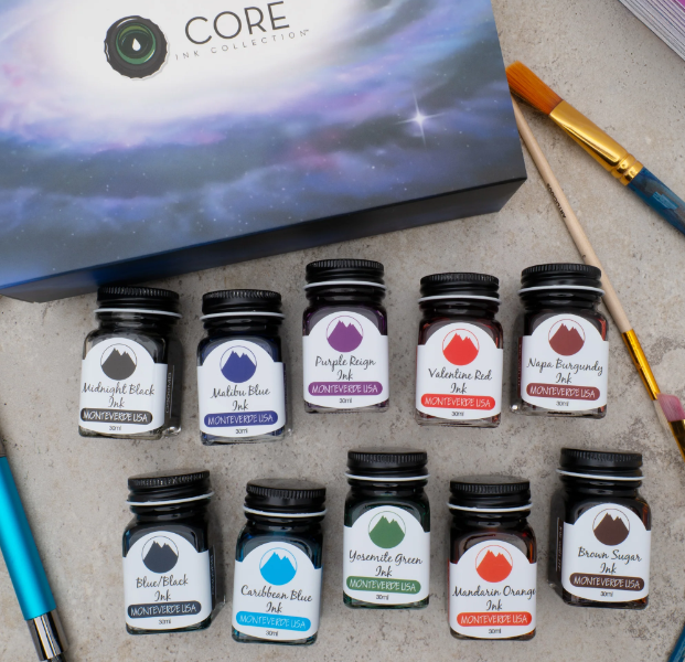 Monteverde Core Collection Ink (30ml) - Box of 10 Assorted Colours
