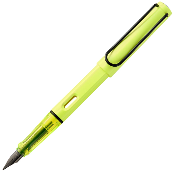 Lamy OC8 Safari Fountain Pen (Special Edition 2026) - Neon Yellow PVD