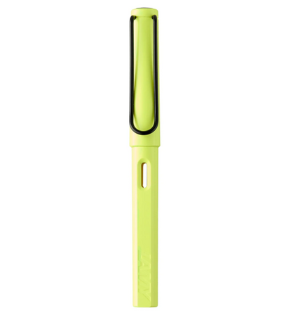 Lamy OC8 Safari Fountain Pen (Special Edition 2026) - Neon Yellow PVD