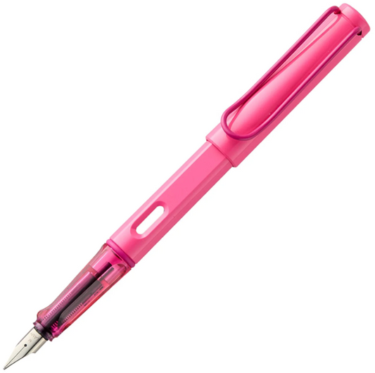 Lamy OC9 Safari Fountain Pen (Special Edition 2026) - Neon Pink