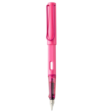 Lamy OC9 Safari Fountain Pen (Special Edition 2026) - Neon Pink