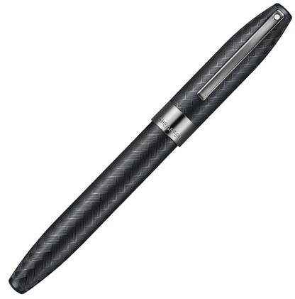 Sheaffer Legacy 9066 Chevron Matte Black PVD Fountain Pen