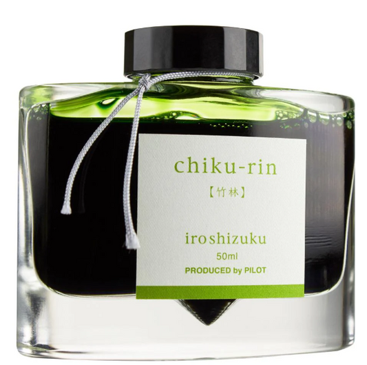 Pilot Iroshizuku Ink Bottle(50ml) - Chiku Rin (Light Green)