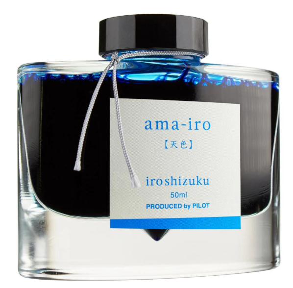 Pilot Iroshizuku Ink Bottle(50ml) - Ama Iro (Light Blue)
