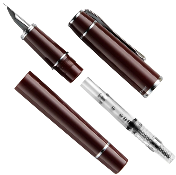 Pilot Prera CT Fountain Pen - Red Brown