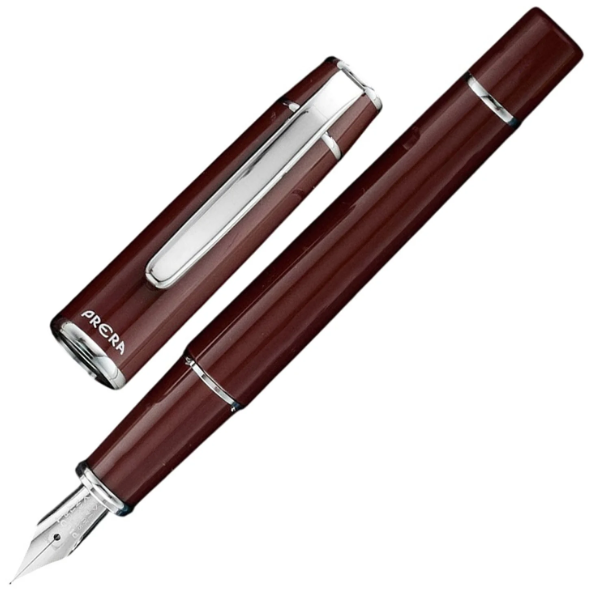 Pilot Prera CT Fountain Pen - Red Brown