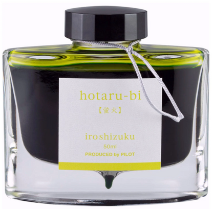 Pilot Iroshizuku Ink Bottle(50ml) - Hotaru-bi (Yellow Green)