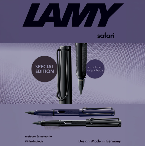 Lamy Safari Fountain Pen (Special Edition 2026) - Meteorite