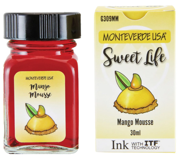 Monteverde USA Ink(30 ml) - Mango Mousse(Sweet Life collection)
