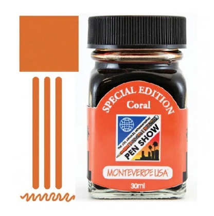 Monteverde USA Ink(30 ml) - Coral Special Edition(2019 LA Pen Show)