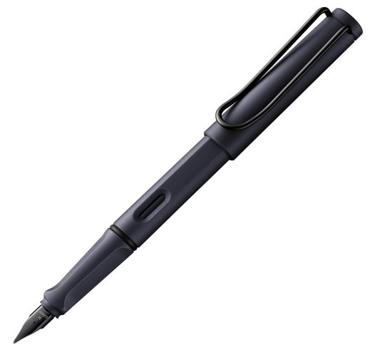 Lamy 0E2 Safari Fountain Pen - Steel Black(Special Edition)