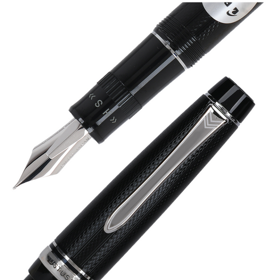 Pilot Justus 95 Fountain Pen - Net Black CT