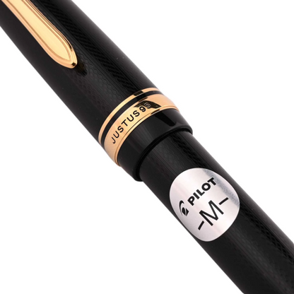 Pilot Justus 95 Fountain Pen - Net Black GT