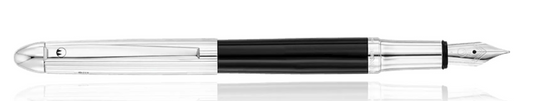 Waldmann Pocket Fountain Pen - Black(M nib)