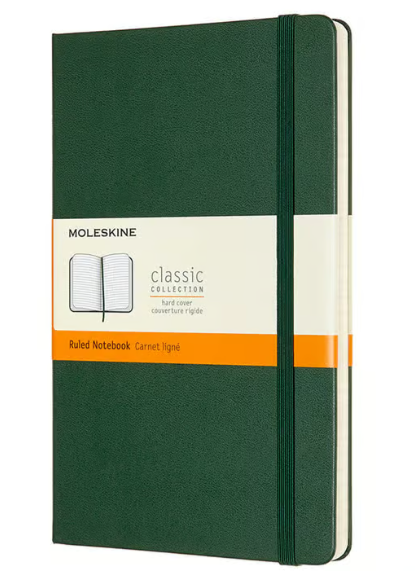 Moleskine Classic Hard Cover Notebook - A5, Ruled