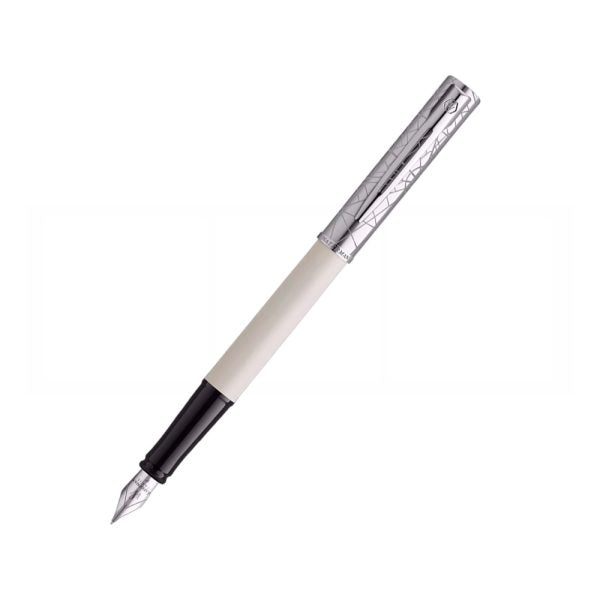 Waterman Allure Deluxe White CT Fine Nib Fountain Pen