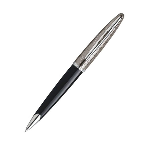 Waterman Carene Gunmetal ST & Contemporary Black Ball point Pen