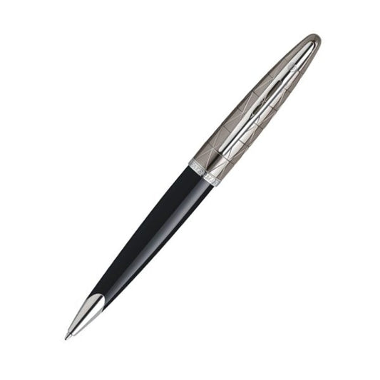 Waterman Carene Gunmetal ST & Contemporary Black Ball point Pen