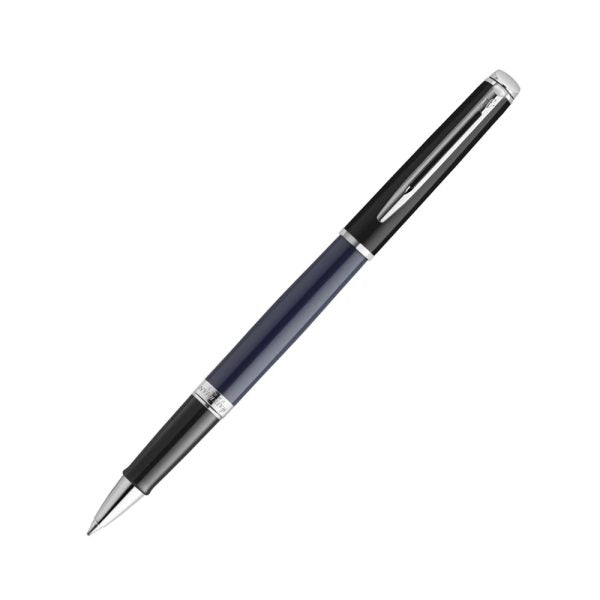 Waterman Hemisphere Colour Blocking Black & Blue CT Rollerball Pen