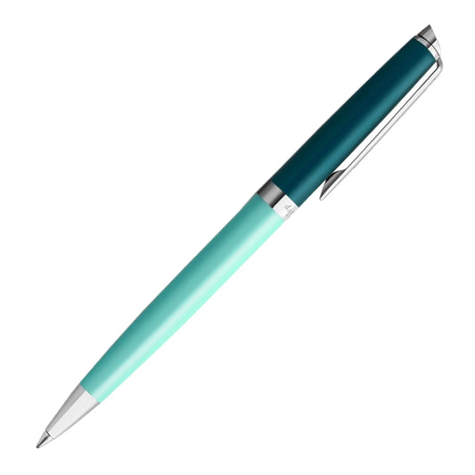 Waterman Hemisphere Colour Blocking Green CT Ball Pen