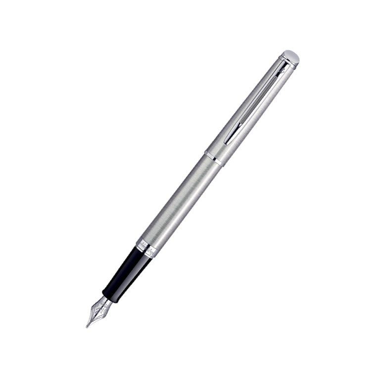 Waterman Hemisphere Stainless Steel CT Medium Nib Fountain Pen