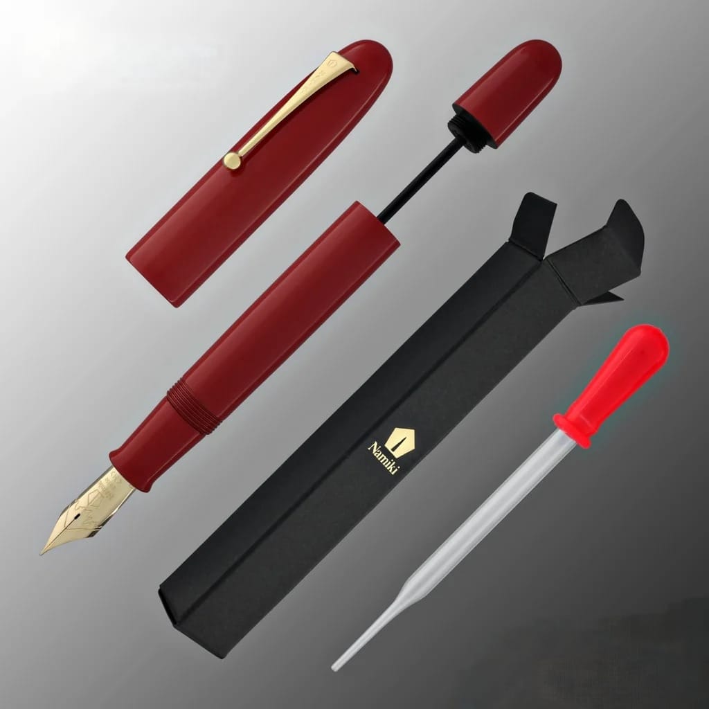 Namiki Urushi Emperor Vermilion Red No.50 Fountain Pen