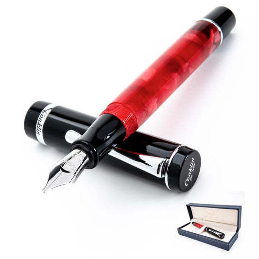 Conklin Duragraph Fountain Pen - Red Nights