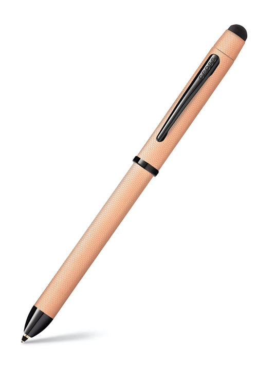 Cross Tech3+ Multifunction Ball Pen - Brushed Rose Gold PVD