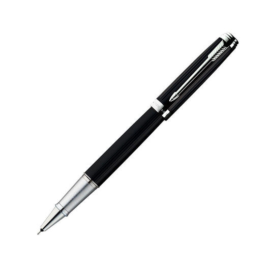 Parker Ambient Lacque Black Chrome Trim Rollerball Pen